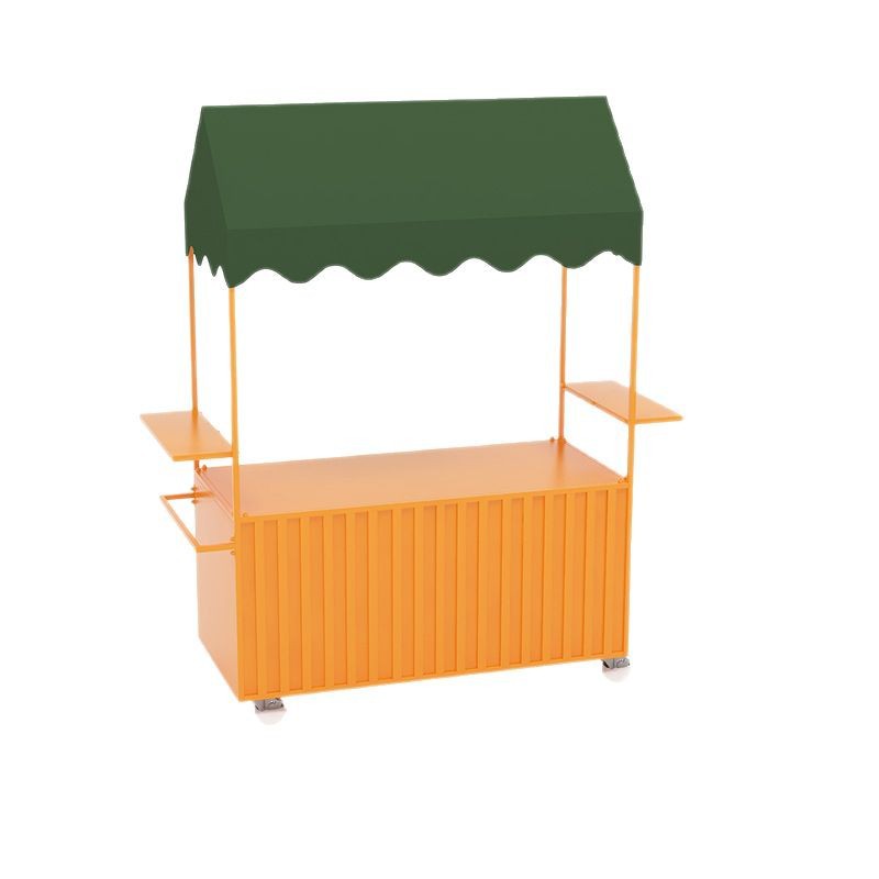 عربة طعام متنقلة مريحة وقابلة  - مراجعة Snacks Food Stall وسعره