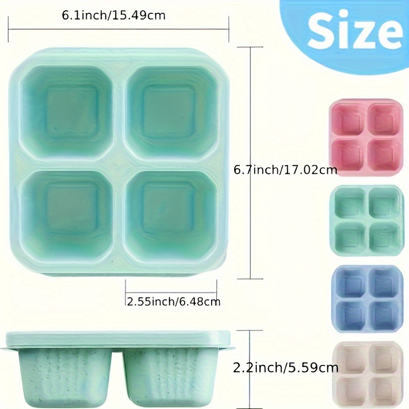 مجموعة من 2 علب غداء بلاستيكية - مراجعة Food Prep Snacks وسعره