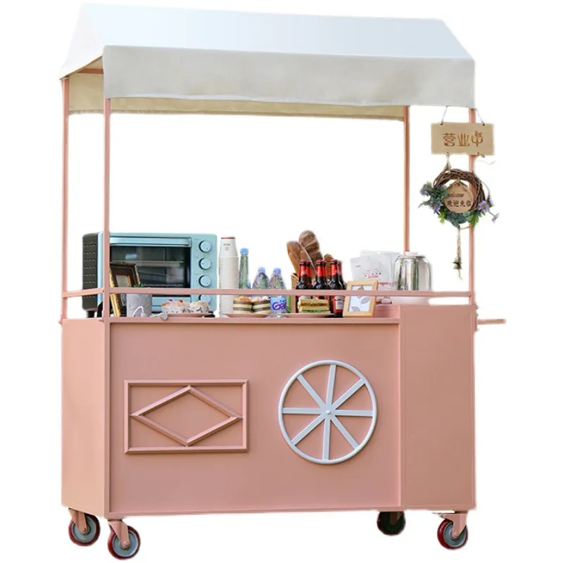 عربة وجبات خفيفة متنقلة تدفع ب - مراجعة Snacks Food Stall وسعره