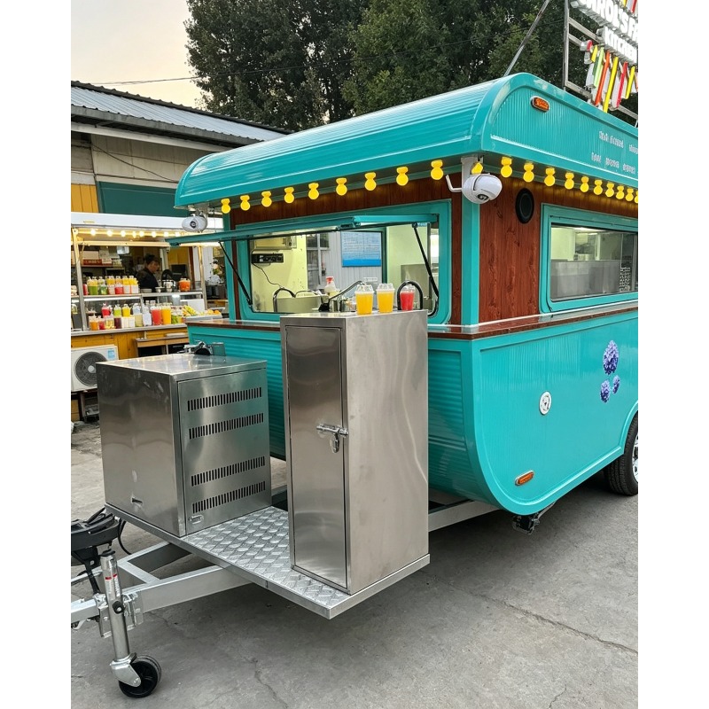 عربة طعام متنقلة للشارع التجار - مراجعة Snacks Food Stall وسعره