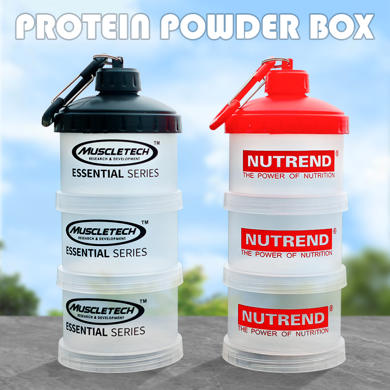 3-layer المحمولة صندوق مسحوق ا - مراجعة Food Protein Snacks وسعره
