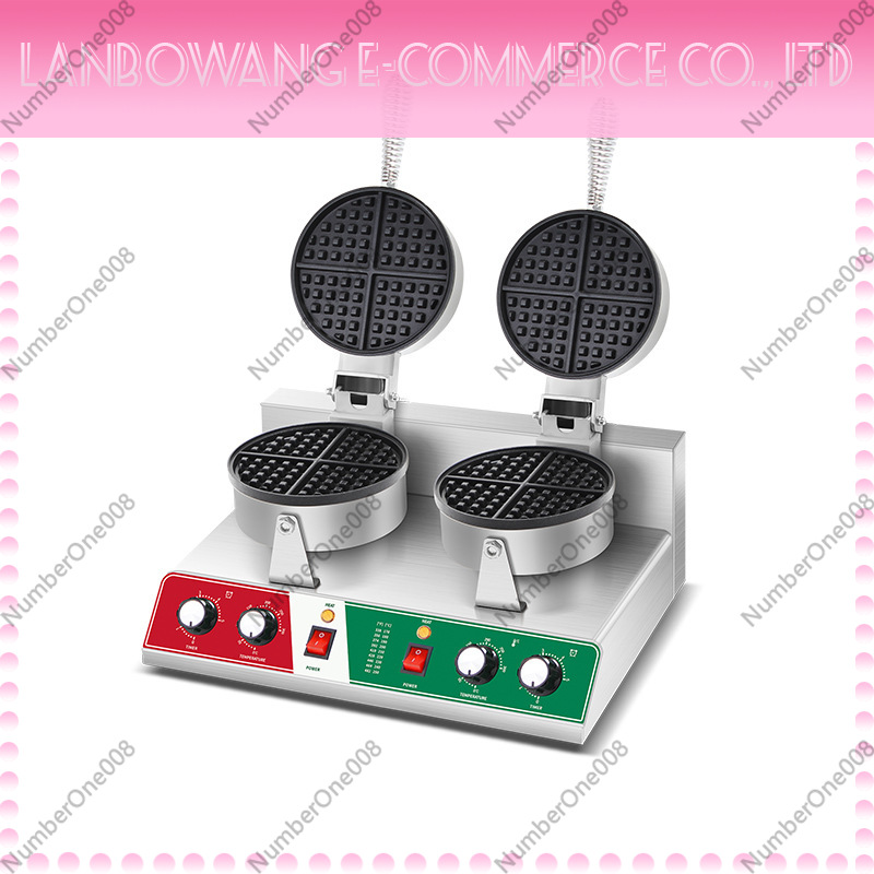صانعة الوافل الدوارة غير اللاص - مراجعة Snacks Food Stall وسعره
